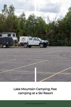 Lake Mountain Camping; free camping at a Ski Resort Mountain Camping, Big Mountain, Snow Trip, Mountain Bike Trails, Winter Camping, Free Camping, Cross Country Skiing, Mountain Resort, Scenic Drive