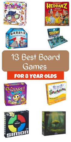 Discover the best board games for 8 year olds and try them with your kids! They will bring hours of family fun away from the screen, and your little ones will love them! They are some of the best board games for two or more players. It included learning or educational board games as well.