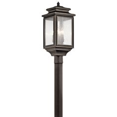 Kichler - 9506OZ - Outdoor Post - Accessory - Olde Bronze Outdoor Lamp Post, Outdoor Lamp Post Lights, Outdoor Post Light, Outdoor Lamp Posts, Lamp Post Lights, Incandescent Light Bulb, Lantern Post, Light Pole, Bronze Lighting