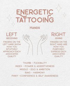 the benefits of energettic tattooing for hands and how to use them