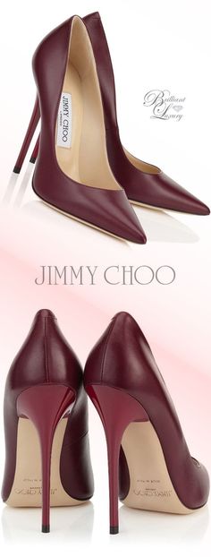 Maroon Heels, Jimmy Choo Heels, Gorgeous Shoes, Fabulous Shoes, Hot Shoes, Jimmy Choo Shoes, Pretty Shoes, Shoe Obsession, Dream Shoes