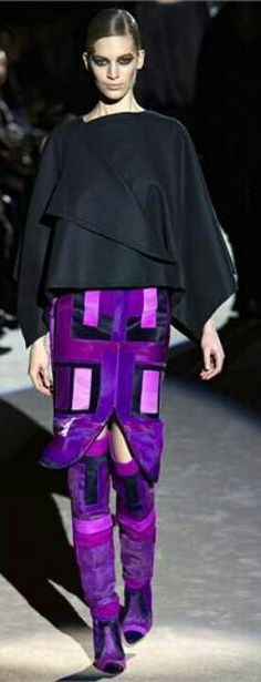 Tom Ford Fashion Autumn, Runway Collection, Glam Rock, Purple Fashion