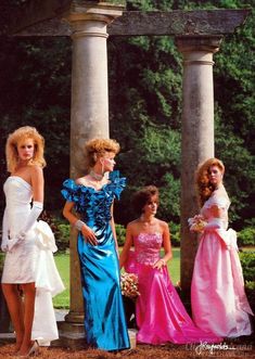 80s Inspired Dress, 80s Prom Dress Vintage, 80 Prom Dresses 1980s, 80s Prom Outfits, Footloose Hair, 80’s Prom Dress, Prom Dresses 80s, 80s Formal Dress, 80s Prom Party