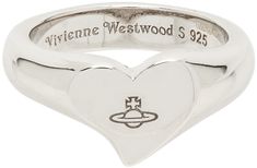 Vivienne Westwood Ring, Unusual Wedding Rings, Vivienne Westwood Jewellery, Chunky Silver Rings, Silver Logo, Silver Wedding Rings, Dream Jewelry, Signet Ring, Accessories For Women