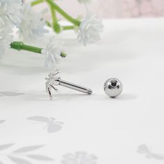 📌 Piercing jewelry length, thickness or piercing type options can vary depending on your morphology or the way your piercing has been done, so please make sure the length & sizes 📌 ※ This listing is for ONE piece, NOT a pair ※ ⚡️ Item Details (Ball End) - 1 Piece - Thickness: 16 Gauge (1.2mm) - Bar Length: 6mm - Spider Size: 6mm x 7mm - Material: Bar & Ball - 316L Surgical Steel, Plated - Externally Threaded - For: Cartilage, Helix, Conch - Ball Back (4mm Ball) ⚡️ Shipping Information Adjustable Hypoallergenic White Gold Piercings, Hypoallergenic Adjustable White Gold Piercings, Adjustable Hypoallergenic Silver Belly Rings, Silver Minimalist Belly Rings As A Gift, Hypoallergenic Silver Belly Rings As Gift, Minimalist Silver Belly Rings For Gift, Hypoallergenic Silver Belly Rings For Gift, Adjustable Minimalist Silver Belly Rings, Minimalist Adjustable Silver Belly Rings