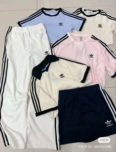 Adidas Clothes, Clueless Outfits, 사진 촬영 포즈, Adidas Shirt, Mode Inspo, Sporty Outfits, Really Cute Outfits, Casual Style Outfits, Dream Clothes