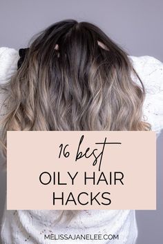 The best hair hacks to get rid of greasy and oily roots fast! Greasy Hair Remedies, Best Dry Shampoo, Talcum Powder, Hair Remedies