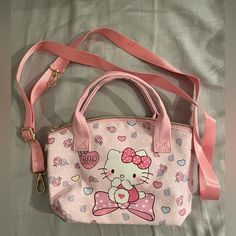 Y2k Hello Kitty 2000s Mini Purse Bag Plush White Sanrio Style Red Japanese Anime Cartoon Womens Wmns Vintagebutterfly Boho Bag Brand New!!! Hello Kitty 2000s, Sanrio Style, Hello Kitty Makeup Bag, Y2k Hello Kitty, Cat Coin Purse, Hello Kitty Makeup, Japanese Colors, Hello Kitty Bag, Kitty Stuff