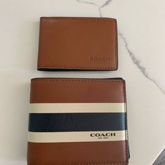 Price Is Firm! Coach Nwt F75086 Compact Id Leather Wallet Saddle Retail Price: $175 4.25" (L) X 3.75" (H) Calf Leather 2 Full Length Billfold Compartments 8 Credit Card And 2 Multifunction Pockets Removable Id Passcase With 1 Id Window And 2 Credit Card Pockets Comes With Price Tag, Care Card And Tissue All Items Are Guaranteed 100% Authentic, And Are From A Smoke-Free, Pet-Free Home. Designer Coach Leather Wallets, Designer Coach Bifold Wallet, Coach Brown Leather Wallet, Brown Leather Coach Wallet, Coach Leather Wallet With Coin Pocket, Coach Bifold Wallet With Removable Pouch, Coach Leather Bifold Bag, Coach Leather Wallet For Daily Use, Modern Coach Leather Wallet