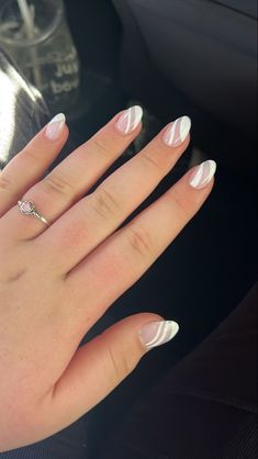 Hoco Nails, Teen Nails, Graduation Nails, May Nails, Simple Gel Nails, Summery Nails, Simple Acrylic Nails, Almond Acrylic Nails, Cute Gel Nails