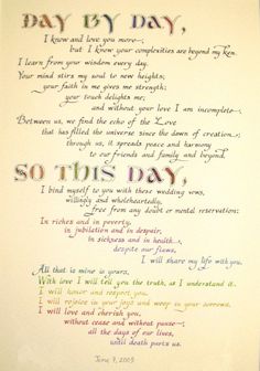 a poem written in different languages on a piece of paper with writing underneath it that says,'today is my day '