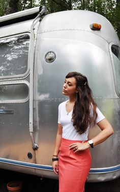 About Airstream Flying Cloud, Doing Something, Life Blogs, Coach Dinky Crossbody, High Waisted Skirt, House Styles