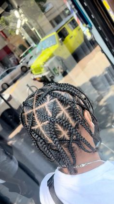 Pop Smock Braids Boy, Boys Braids, Design Hairstyle, Male Styles, Men Cornrows, Bday Hair, Boy Braids