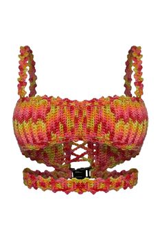 Astraea Crochet Crop Top For Sale Online | Tanijay Crochet – TANIJAY CROCHET Crochet Top With Chains, Crochet Cutout Top, Crochet Straps For Tops, One Shoulder Crochet Top, Crochet Fits, Diy Crochet Top, Crochet Tube Top, Super Easy Crochet, Cup Pattern