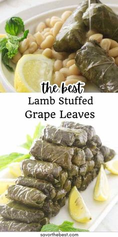 These Lamb Stuffed Grape Leaves are the ultimate Mediterranean appetizer, combining tender lamb, herbs, and rice wrapped in delicate grape leaves. These meat stuffed grape leaves are ​ ​topped with a creamy Avgolemono (lemon egg) sauce for an authentic Greek flavor. Perfect as part of a mezze platter, this dish is a must-try Greek cuisine!