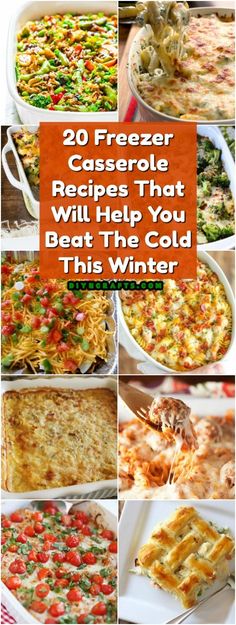 20 freezer casserole recipes that will help you beat the cold this winter