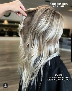 Level 7 Blonde Hair, Level 7 Blonde, Redken Gloss, Redken Shade, Buttery Blonde Hair, Blonde Formulas, Redken Blonde, Toner Formulas, Blonde Beige