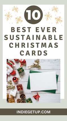 eco friendly christmas greeting cards