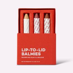 Simplify your beauty routine with multi-use Lip-to-Lid Balmies that work for eyes, lips, and cheeks. These eco-friendly, plastic-free crayons offer the same product amount as a regular lipstick and feature a tubeless application for reduced environmental impact. They are long-lasting and nourishing, crafted with just 9 ethically-sourced ingredients. Balmies offer a matte finish and drier texture, ideal for oily skin or for those who include face oils in their skincare regimen. 🏆 Get all 14 Balm Face Oils, Kokum Butter, Salty Hair, Skincare Regimen, Friendly Plastic, Palm Oil Free Products, For Eyes, Eyes Lips, Palm Oil