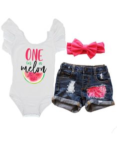 Melon Birthday, Watermelon Outfit, Girls Holiday Outfit, Couture Bb, Birthday Tanks, 1st Birthday Outfit