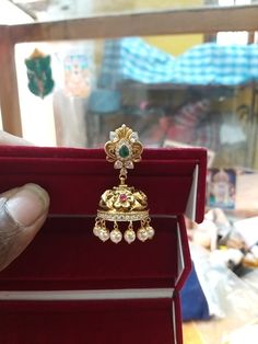 Gold Buttalu Earrings Latest, Ear Jewellery, Jhumka Designs