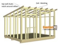 an image of a building being built with measurements