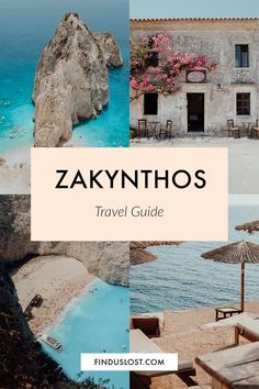 zakynthos travel guide with the title overlay