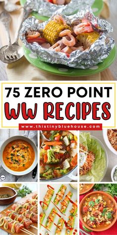 seven zero point ww recipes that are easy to make and delicious for the whole family