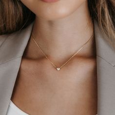 This timeless 14K high-polished gold puffed heart necklace is romantic and versatile. Layer it or wear it solo for a more delicate look. It's perfect for your everyday staple. Pair it with anything from our Simply Gold Collection for a look of total luxury. 14K Yellow Gold Length: 18 Inches Puffed Heart Necklace, Puffed Heart, Gold Collection, Wear It, Heart Necklace, Yellow Gold, Yellow, Gold