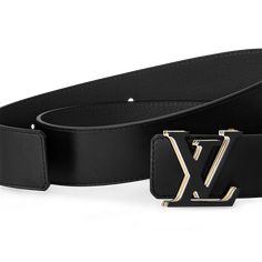 LOUIS VUITTON® - Lv Optic 40mm Reversible Belt - Grey Reversible Belt, Louis Vuitton Official, Grey Leather, Black Belt, Mens Belts, Leather Men, Calf Leather, Gifts For Him, Mens Accessories