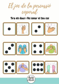 the spanish game for children to play with their hands