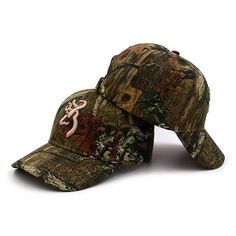 West Louis™ Browning Camo Baseball Cap Brown / One Size Fits All - West Louis Outdoor Camouflage Cotton Baseball Cap, Casual Camouflage Baseball Cap For Outdoor, Camouflage Baseball Cap For Outdoor Activities, Casual Camouflage Snapback Hat For Sports, Outdoor Camouflage Adjustable Baseball Cap, Casual Camouflage Baseball Cap For Outdoor Activities, Synthwave Fashion, Jungle Hat, Chinese Fabric