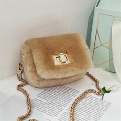 43520406356148 Wool Bags, Plush Bags, Clive Christian, Laura Geller, Chain Crossbody Bag, Cow Boy, Real Fur, Issey Miyake, Thom Browne