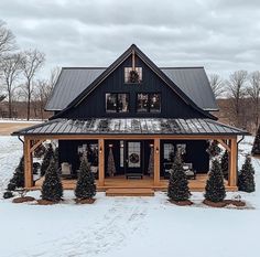 Buckeye Plans, Exterior Home Makeover, Barndominium Plans, Dark Living Rooms, Gorgeous Houses, Christmas Wish, Ranch Style Home