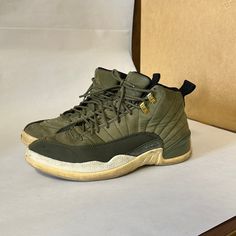 Men’s Air Jordan 12 Retro Cp3 Us Size 9.5. Slightly Used. Decent Condition. Jordan Shoes Men, Jordan Green, Air Jordan 12, Air Jordan 12 Retro, Jordan 12 Retro, Jordan 12, Jordans 12, Jordans For Men, Shoes Men