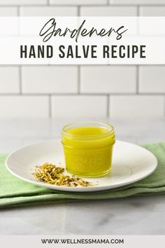 This herb-infused hand salve is perfect for damaged, dry hands. Great for gardeners and anyone who is rough on their hands. Diy Salve, Healing Salve Recipe, Homemade Salve, Herbal Medicine Recipes, Lavender Recipes, Herbal Remedies Recipes, Salve Recipes, Hand Salve, Herbal Salves