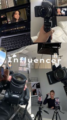 Influencer Influencer Vision Board, Start Youtube Channel, Youtube Ideas, Social Media Content Planner, Board Aesthetic, Youtube Business, Vision Board Wallpaper