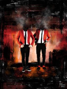 tyler joseph & josh dun clique art |-/ twenty one pilots Twenty One Pilots Cake, Heathens Twenty One Pilots, One Pilots, Staying Alive