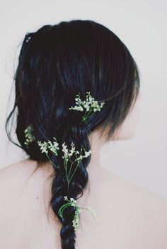 Plants In Hair, Lobelia Cardinalis, Chic Hairstyles, Casual Hairstyles