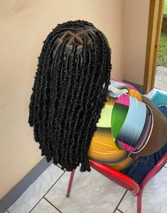 Logs Hairstyle For Black Women, Logs Hairstyle, Butterfly Locs Bob, Hairstyle Braided, Waterfall Braid Hairstyle, Latest Hair Braids, Hairstyle Examples, Weave Ponytail Hairstyles