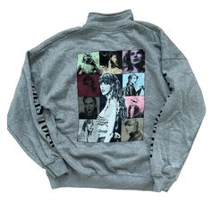 Taylor Swift The Eras Tour Gray Quarter Zip Sweatshirt Bought At London Pop Up Merchant Store Size: Large Never Worn Or Washed Taylor Swift Top, Taylor Swift Tops, Taylor Merch, Taylor Swift Tour Outfits, Grey Quarter Zip, Swift Tour, Taylor Swift The Eras Tour, Tour Outfits, Quarter Zip Sweatshirt