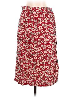 Madewell Casual Skirt Size: 00 Bottoms - used. 100% VISCOSE, Floral | Madewell Casual Skirt: Red Floral Bottoms - Size 00 Casual Skirt, Red Floral, Madewell, Womens Bottoms, Women Handbags, Skirt, Handbags, For Women, Floral