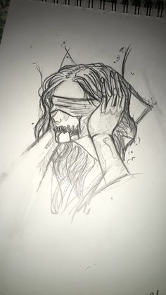 a drawing of jesus holding the cross in his hands