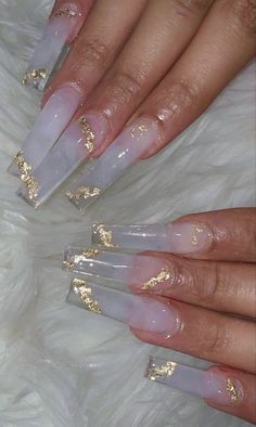 Simple Acrylic Nails, Dope Nail Designs, Long Acrylic