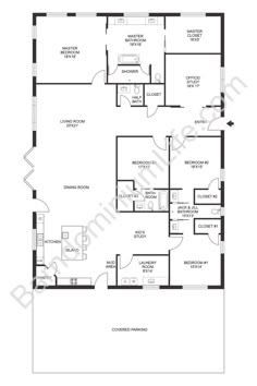 the floor plan for a two bedroom apartment