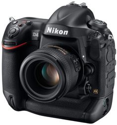 the nikon dx1 camera is shown with its lens attached to it's body