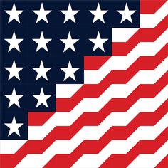 an american flag with stars on it