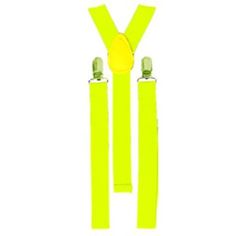 BRETELLES RÉGLABLES-SKULL FLUO-PIANO POUR HOMME FEMME UNISEXE NOUVEAU, VOIR LISTE DE NOMBREUSES COULEURS DISPONIBLES, – Neon Yellow… Braces Suspenders, Suspenders For Women, Neon Yellow, Braces, Suspenders, 25 Years, Piano, Fashion Branding, Neon