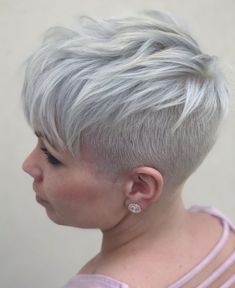 Blond Haircut, Black Haircut Styles, Blonde Haircuts, Trendy Short Haircuts, Trendy Haircuts, Short Black Hairstyles