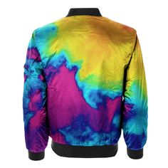 Infra Bomber Jacket Trendy Multicolor Outerwear For Festivals, Trendy Multicolor Festival Outerwear, Rave Long Sleeve Outerwear For Fall, Fall Rave Outerwear With Long Sleeves, Fall Rave Long Sleeve Outerwear, Multicolor Hooded Outerwear With Graphic Print, Graphic Print Outerwear For Fall Festival, Multicolor Graphic Print Hooded Outerwear, Urban Multicolor Outerwear For Spring